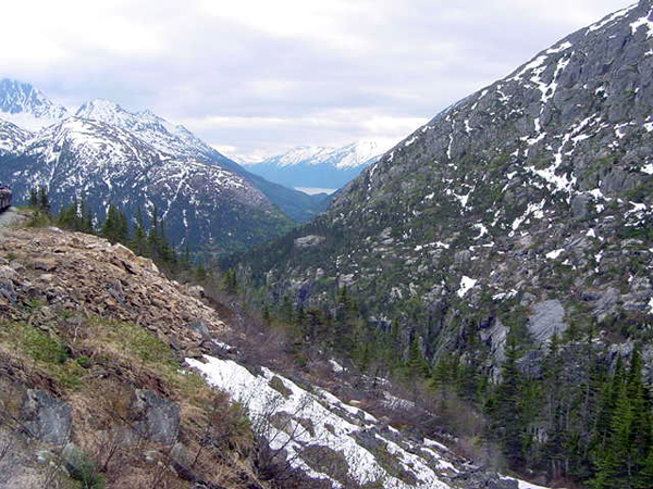 White-Pass Railway scenery